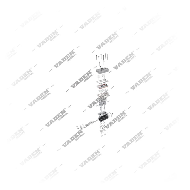 9) 3193734,70303443,70305889,70330001,70330081,8113482,8113565,8113633,85000080,85000194,II37953,II38779,K001267000,K001267X00,LK4918,LP4986,LP4993, 1300 090 008 Çift Silindirli, Kompresör, Vaden