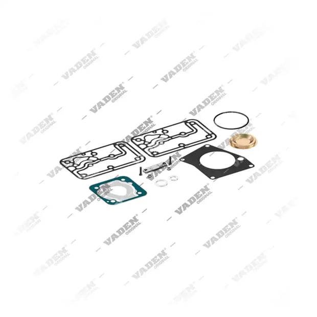 1) , 1100 038 100 Kit de reparação, Kit reparo do compressor de freio a ar, Vaden