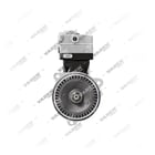 1300250003 (7600 850 008, 3161258, 7403161258 con engranaje), Bicilíndrico, Compresor de aire - Front View