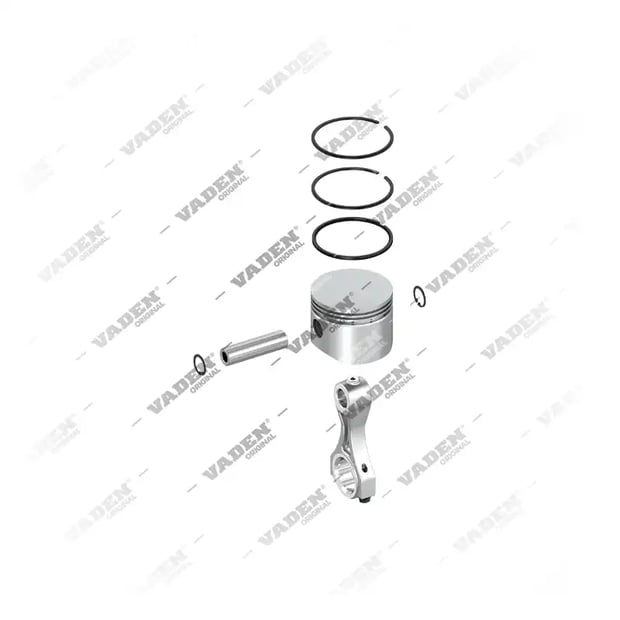 1) , 8000 780 001 Biyel Kolu & Piston, Kompresör Parçaları, Vaden