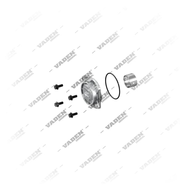 1) 5000814152,SEB00351, 17 04 12 Flange da cambota, Kit reparo do compressor de freio a ar, Vaden