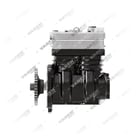 1700035002 (7600 850 008, 3161258, 7403161258 con engranaje), Bicilíndrico, Compresor de aire - Left Side View