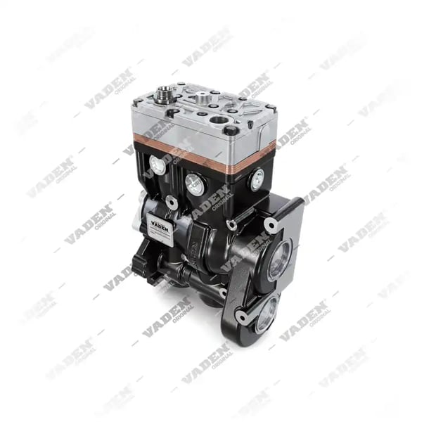 1) LP490,51541007258, 1200 220 001 Cilindro duplo, Compressor de ar, Vaden