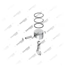 , 8000 880 002 Connecting Rod & Piston, Air Brake Compressor Repair Kits, Vaden