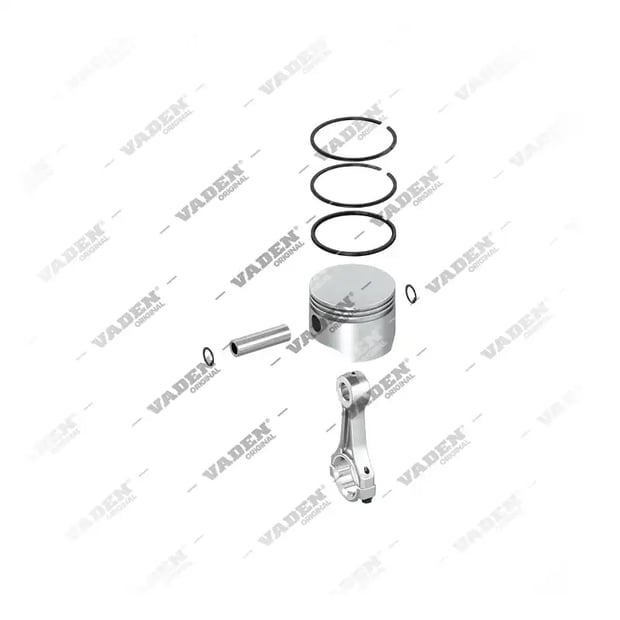 1) , 8000 880 002 Connecting Rod & Piston, Air Brake Compressor Repair Kits, Vaden