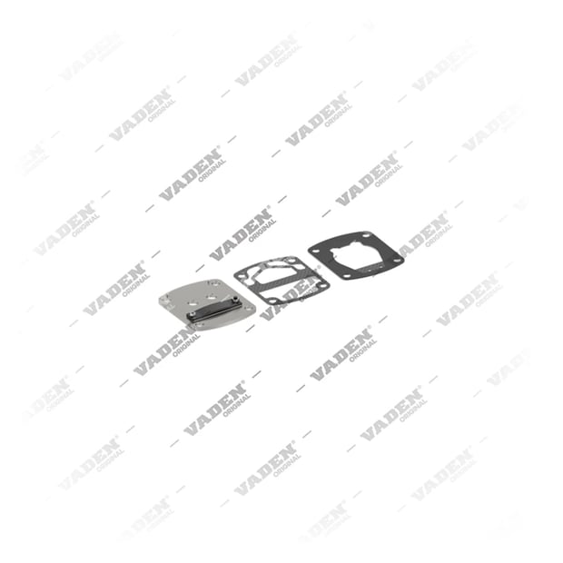 1) 42533833, 1500 140 650 Placa da válvula, Kit reparo do compressor de freio a ar, Vaden