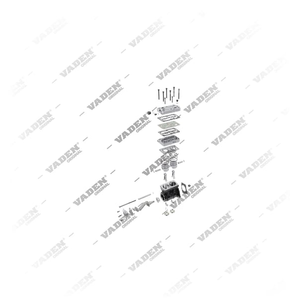 4111540040SP1 MERCEDES BENZ (sem engrenagem), Cilindro duplo, Compressor de ar – imagem 9