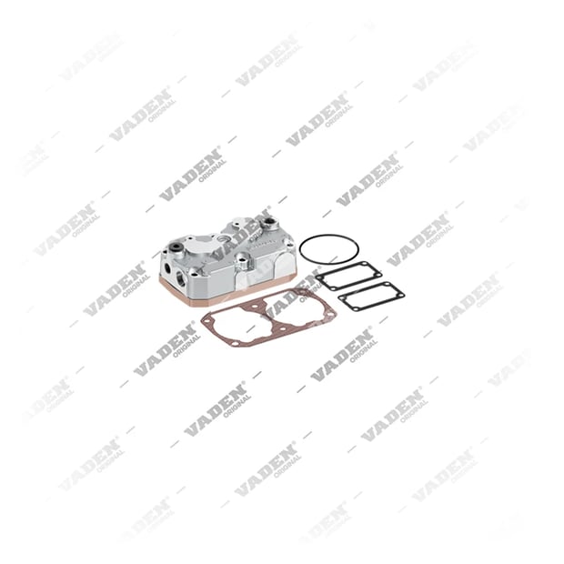 1) K006610S1,LP4862S1,9P924910S1, 19 08 50 Cabeçote, Kit reparo do compressor de freio a ar, Vaden