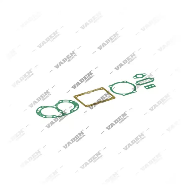 1) 1080437S2,1508996S2,1594266S2,1599919S2,16118115S2,5001153S2,5001477S2,8112780S2,TUFLO500272921S2, 1300 120 150 Kit de juntas, Kit reparo do compressor de freio a ar, Vaden