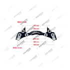 68321617, 4122006 ELSA 1- 22.5" Kızak, Kaliper Taşıyıcı, Vaden