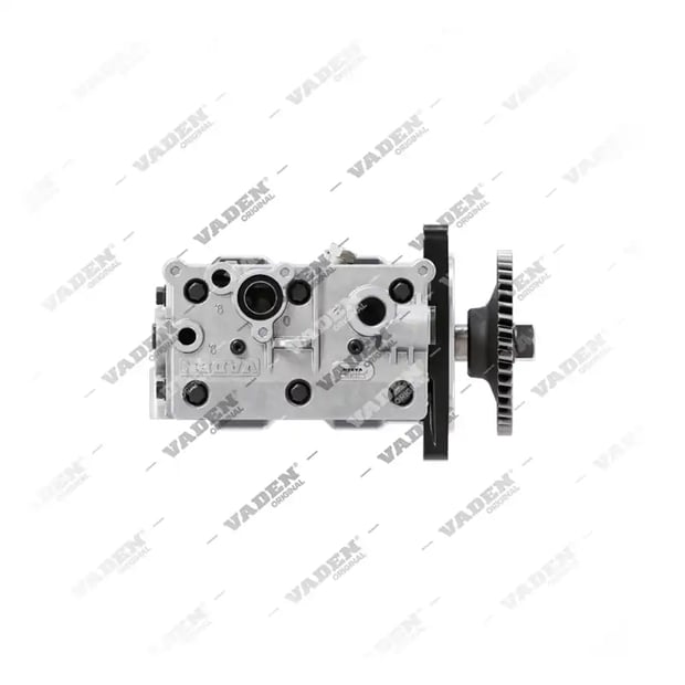 3) 4127040020SP1,4127040027SP1,4127040070SP1,4127040077SP1,4127040130SP1,4127040137SP1,4127040160SP1,4127040167SP1,20574763SP1,20775224SP1,20866605SP1,70330056SP1,85000491SP1, 1300185002 (7600 850 009, 20364148 com engrenagem), Cilindro duplo, Compressor de ar, Vaden