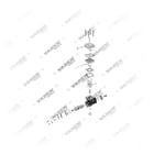 3000 010 001 Tek Silindirli, Kompresör - Exploded Parts Diagram