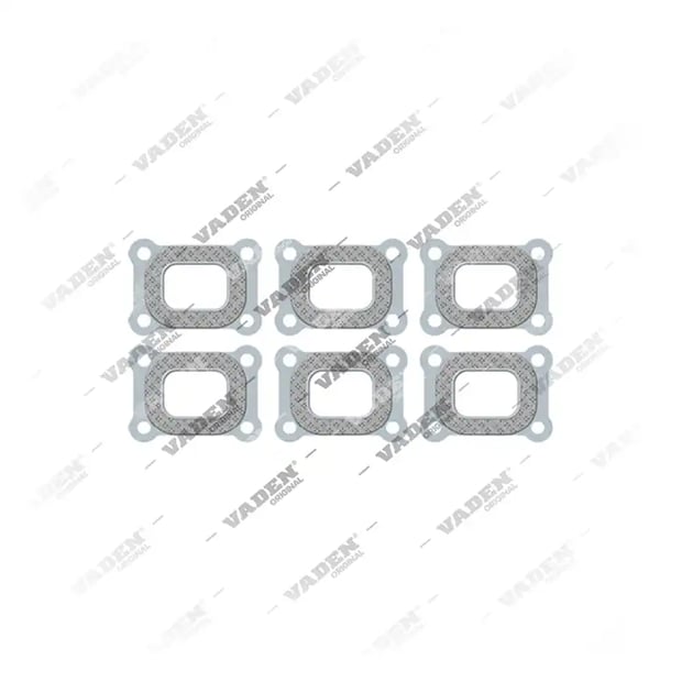 1300 01 002 X 6 Conta, Egzoz Manifold - Front Perspective View