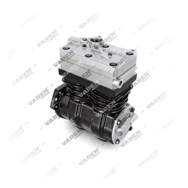 2) 4127040080,1505917, 1600 085 001 Cilindro duplo, Compressor de ar, Vaden