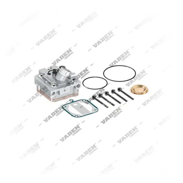 1) , 11 33 30 Cabeçote, Kit reparo do compressor de freio a ar, Vaden