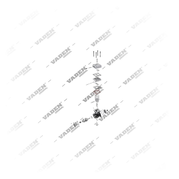 9) 9111535480,3968696, 2500 040 007 Single Cylinder, Air Compressor, Vaden