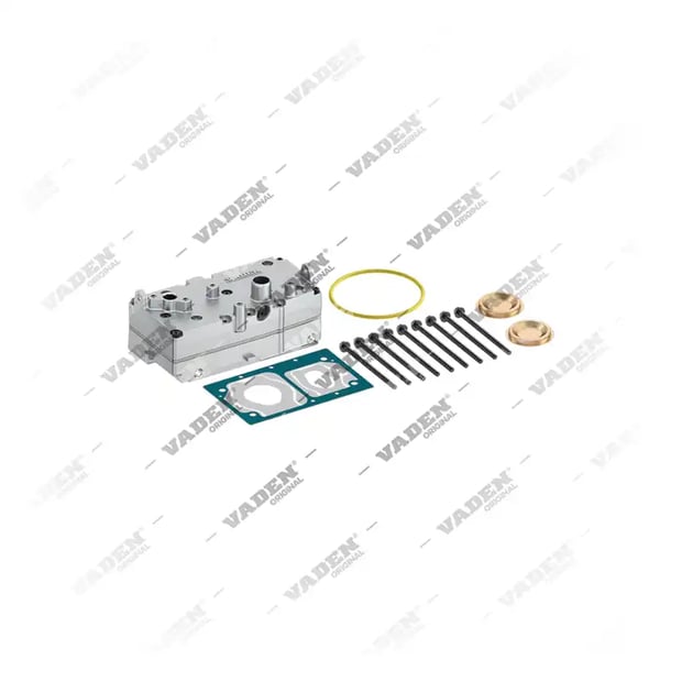 1) 9127180032,9127189202, 912 718 920 2 Silindir Kapak, Kompresör Parçaları, Vaden