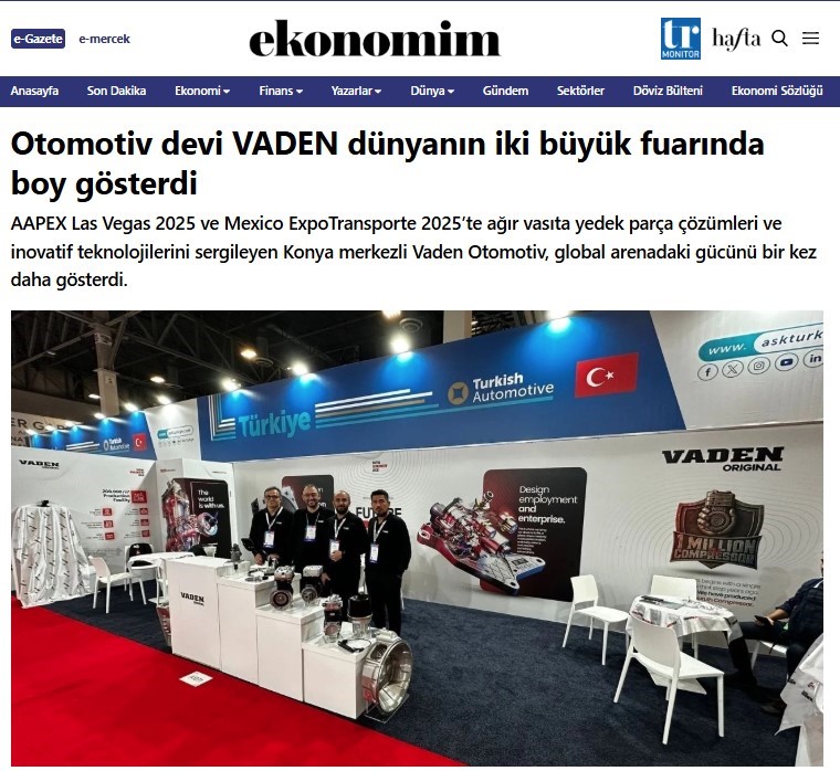 O Gigante Automotivo VADEN Marca Presença em Duas das Maiores Feiras do Mundo