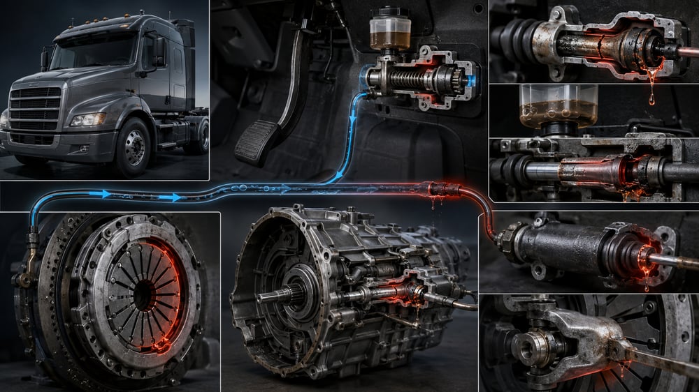 Clutch Master and Slave Cylinder Failure Symptoms