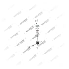 K025538,961200510074, 3500 030 001 Tek Silindirli, Kompresör, Vaden