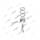 , 8000 801 002 Biela e Pistão, Kit reparo do compressor de freio a ar, Vaden