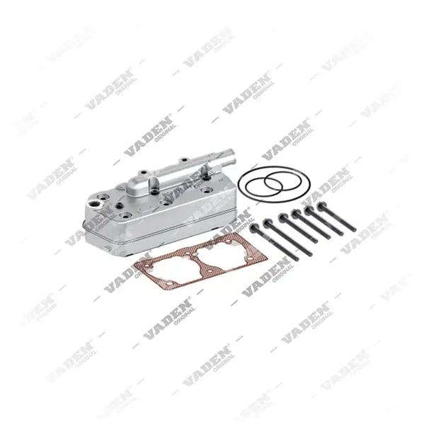 1) , 19 11 10 Cabeçote, Kit reparo do compressor de freio a ar, Vaden