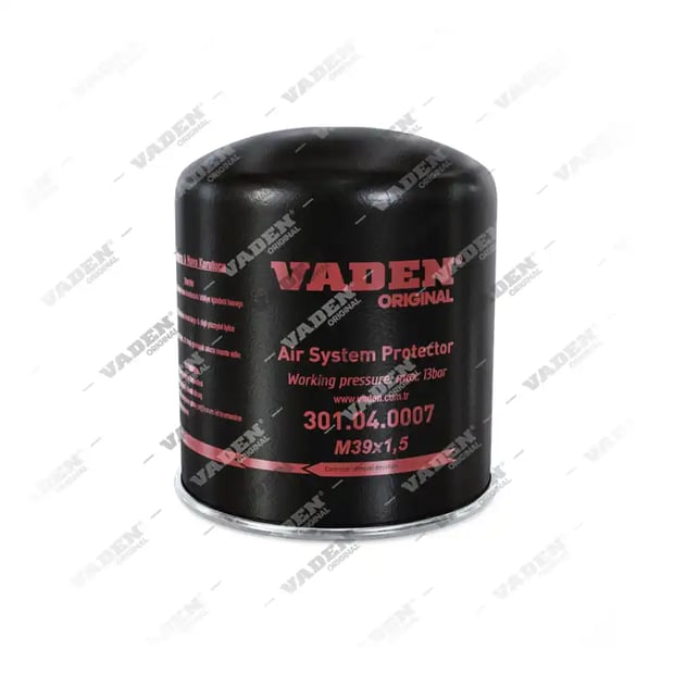 1) 20754416,21267818,21267818LH,21602385,5001865404,7421267793,7421602383,4329012452,2131090,K039453,1527760, 301.04.0007 Carter, Dessicateur, système d'air comprimé, Vaden