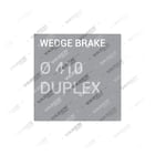 , Wedge Brake Ø 410 DUPLEX Wedge Brake Ремкомплект, Типы суппортов, Ваден