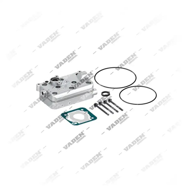1) 22433118, 13 31 10 Cabeçote, Kit reparo do compressor de freio a ar, Vaden