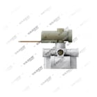 303.07.0009 Lever Valve - Left Side View
