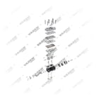 1400 095 001 EURO6 Kavramalı, Kompresör - Exploded Parts Diagram