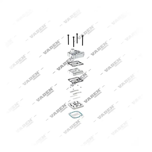 26 09 50 Cabeçote, Kit reparo do compressor de freio a ar – imagem 2