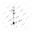 01173863,01173877,01261659,02403973,0763056,4788302,4111410000,82003029,4415517,1517934, 2000 140 001 Monocilindrico, Compressore d'aria, Vaden