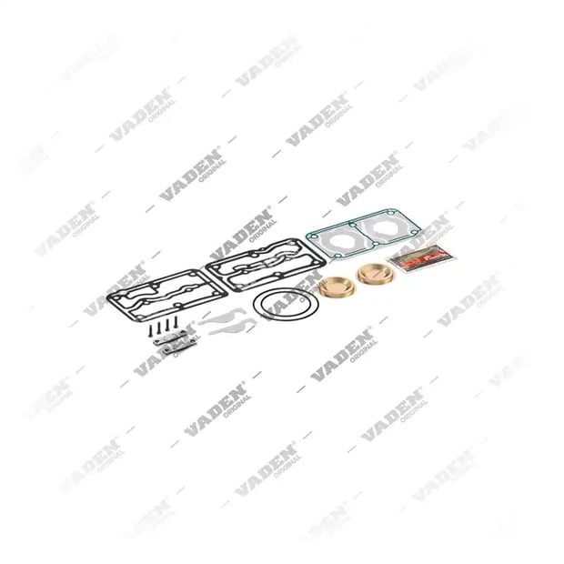 1) , 1300 010 100 Kit de reparação, Kit reparo do compressor de freio a ar, Vaden
