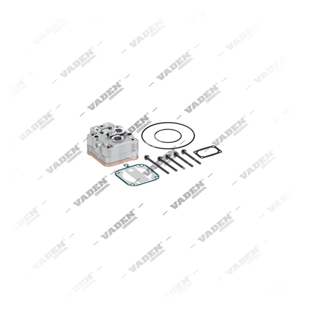 1) , 17 15 50 Cabeçote, Kit reparo do compressor de freio a ar, Vaden