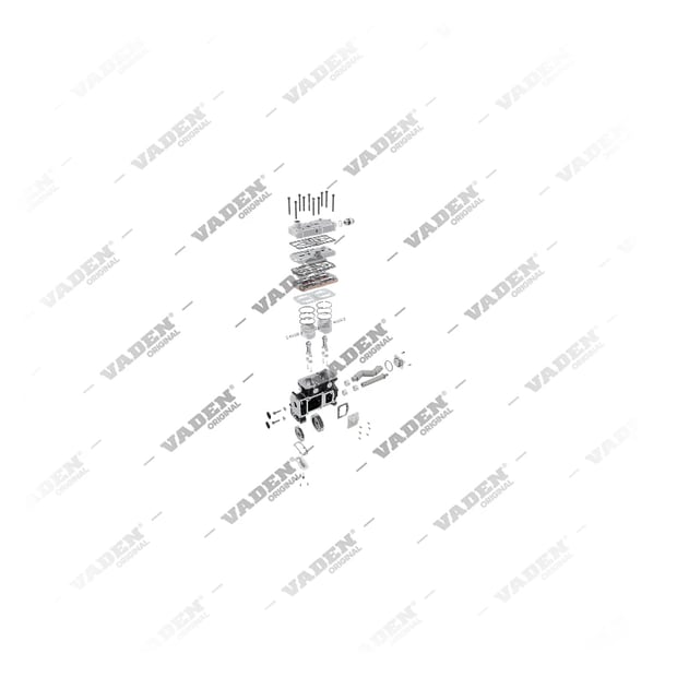 9) K015108,K067172N00,K067172N04,K089063N00,K089063N04,K118706N00,K118706N04,K118706X00,K231273N00,LK4960,51541007115,51541007197,51541007228,51541007249, 1200 015 001 Zweizylinder, Luftkompressor, Vaden