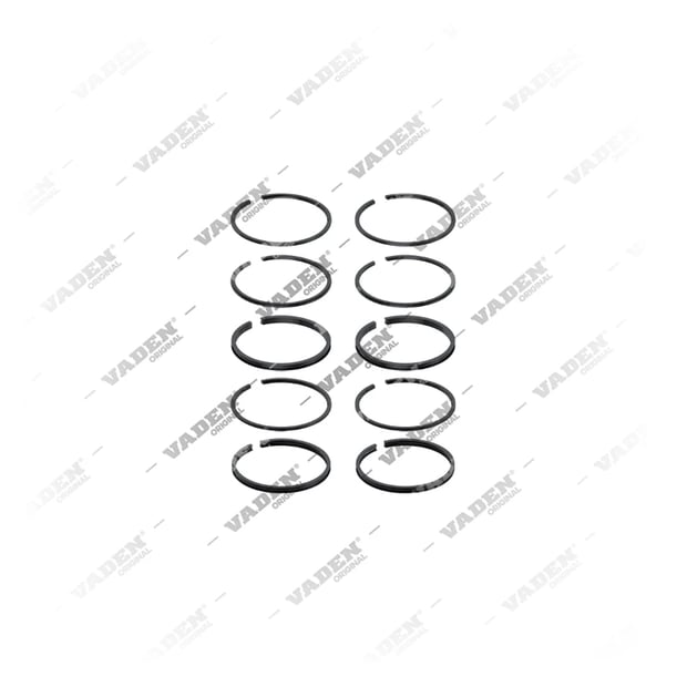 1) 107639, 701 202 Ø70,64mm (+0,50) 2,38+2,38+2,38+4,76+4,76 Segman, Kompresör Parçaları, Vaden