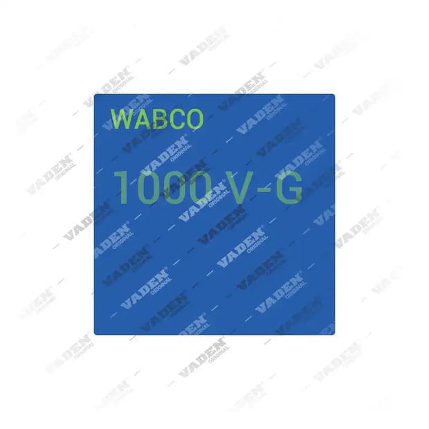 1) , Wabco 1000 V-G Wabco Ремкомплект, Типы суппортов, Ваден