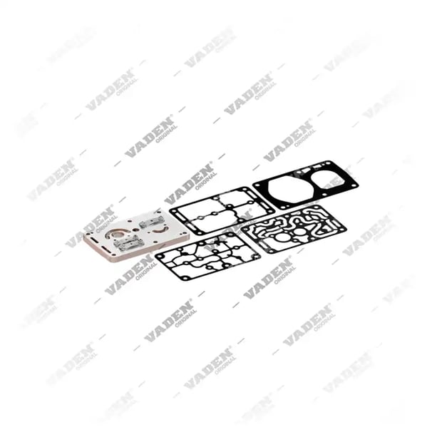 1) , 1200 270 650 Placa da válvula, Kit reparo do compressor de freio a ar, Vaden