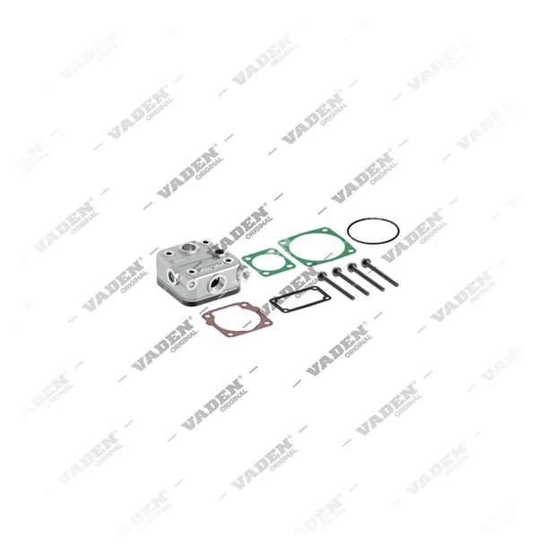 1) , 17 04 50 Cabeçote, Kit reparo do compressor de freio a ar, Vaden