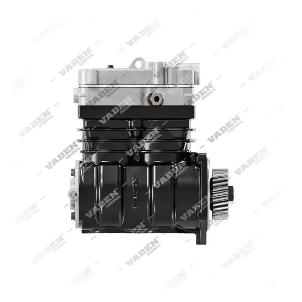 5) 4127040090SP1,7420713886SP1, 1700 030 002 (7600 850 004, 8170446, 7408170446 com engrenagem) Cilindro duplo, Compressor de ar, Vaden