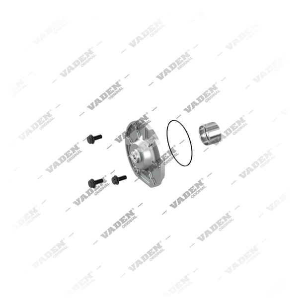 1) 1322816, 14 04 13 Flange da cambota, Kit reparo do compressor de freio a ar, Vaden
