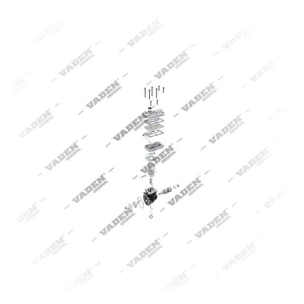 9) 22040500,85020160,9121120020, 1300 310 001 Mono Cilindro, Compressor de ar, Vaden