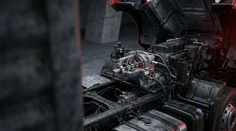 Cab Tilt Pump (Cab-Lift Hydraulic)