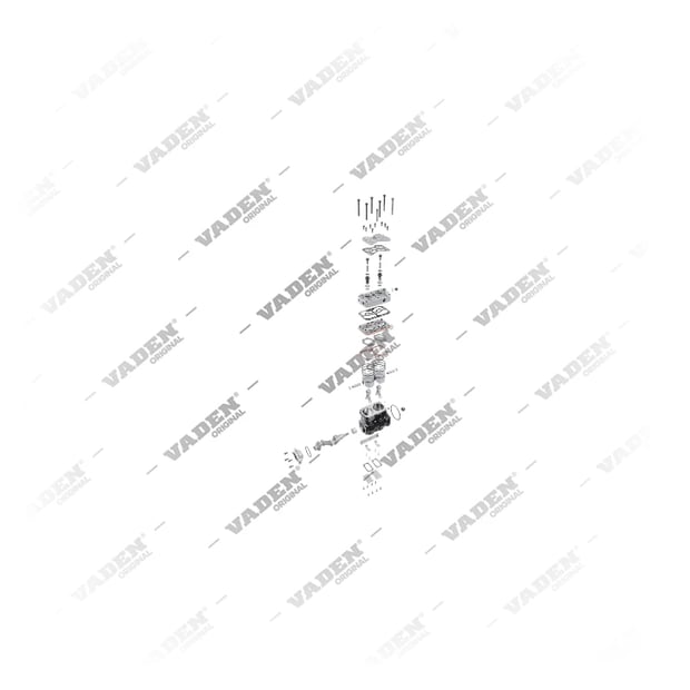 9) K022249N00,LP4857,504308843, 1500 160 002 Zweizylinder, Luftkompressor, Vaden