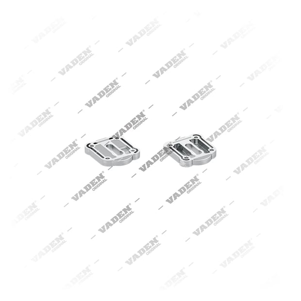 1) , 17 10 12 Placa de arrefecimento, Kit reparo do compressor de freio a ar, Vaden