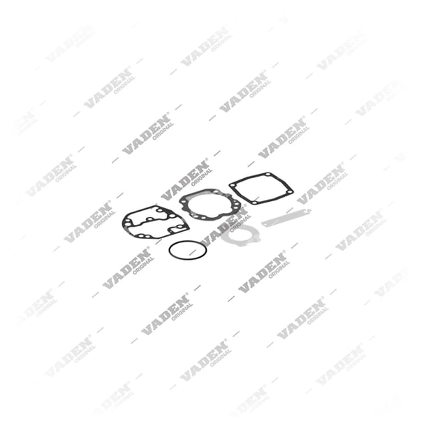 1) , 1100 100 100 Kit de reparação, Kit reparo do compressor de freio a ar, Vaden