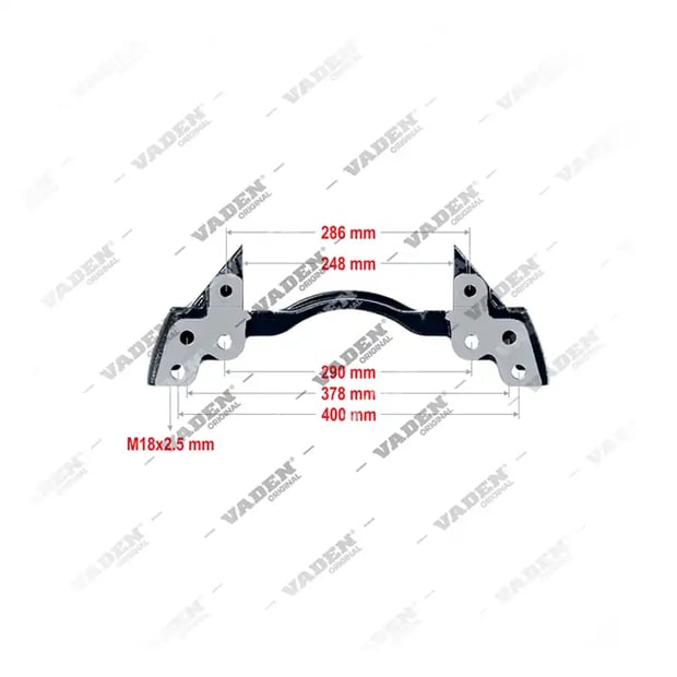 1) II197370061,II334320061,II374230061,K001507,K001520,1390425,1444206,1506735,2121596,5021171537, 3522039 SB6... / SB7...- 22.5" Kızak, Kaliper Taşıyıcı, Vaden