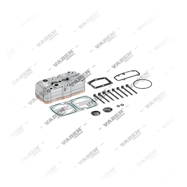 1) , 12 01 50 Cabeçote, Kit reparo do compressor de freio a ar, Vaden