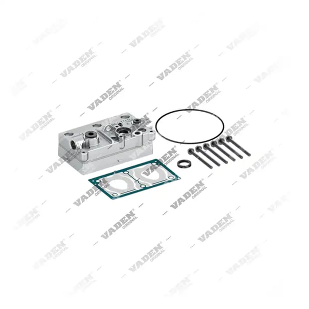 17 16 10 Zylinderkopf, Druckluftbremse Kompressor-Reparatursätze - Front Perspective View